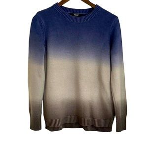 Simply vera by vera Wang, long sleeve, blue/gray sweater women’s small